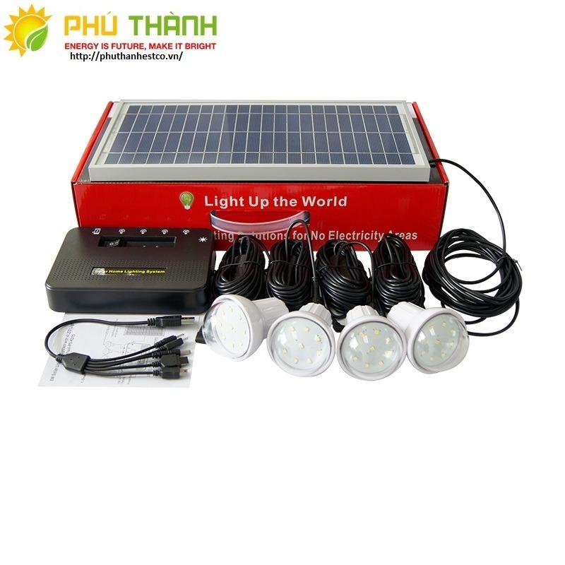 Đèn LED năng lượng mặt trời và bộ dụng cụ chiếu sáng trong nhà - Hệ thống chiếu sáng mặt trời di động