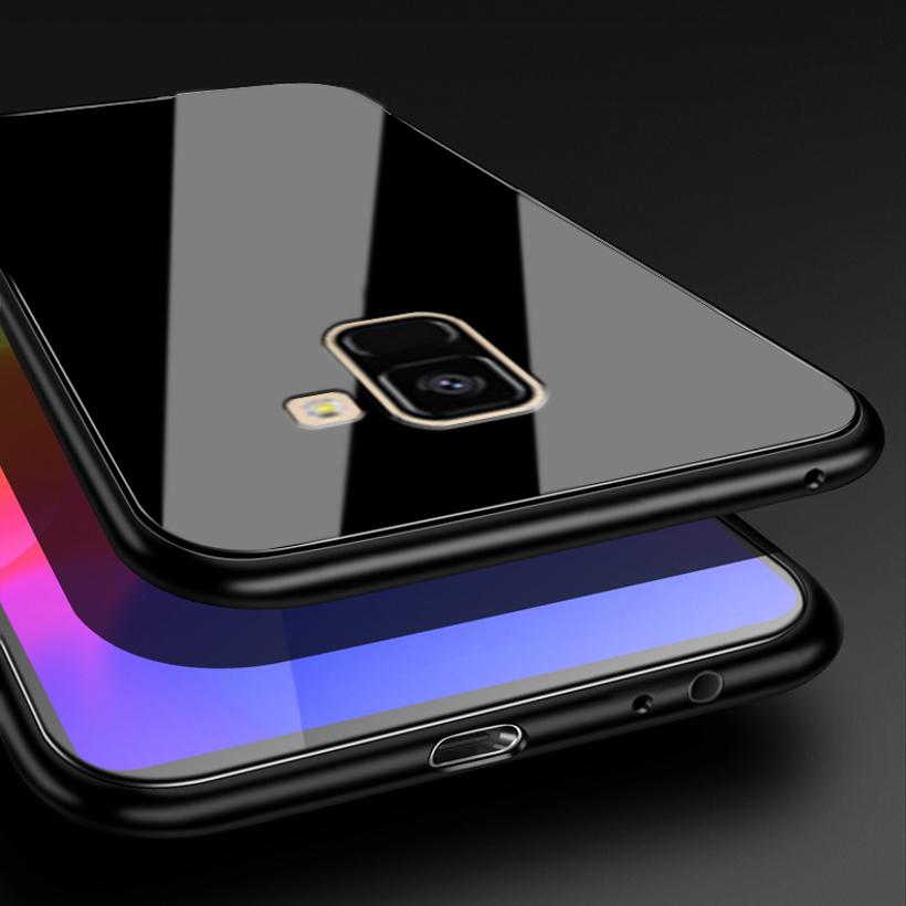 Ốp lưng kính cho  Samsung Galaxy J6 / J6 2018