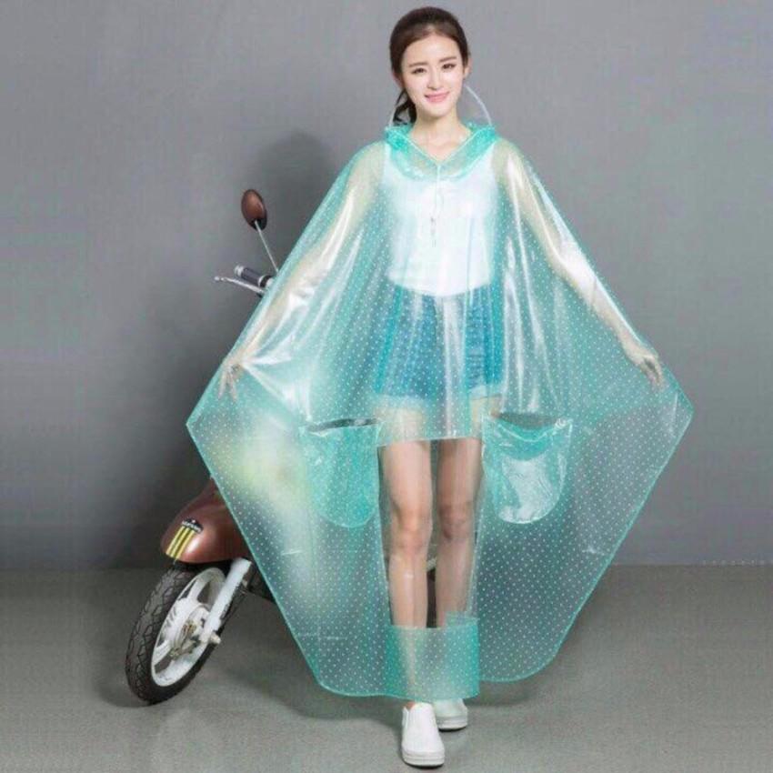 ÁO MƯA CHẤM BI  CÁNH DƠI(GIAO MÀU NGẪU NHIÊN)