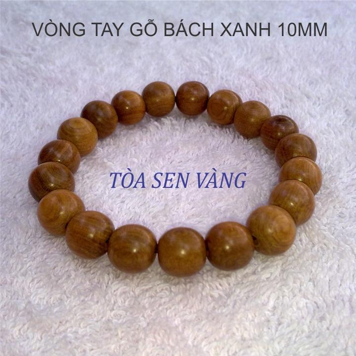 [HCM]Vòng tay gỗ bách xanh 10mm