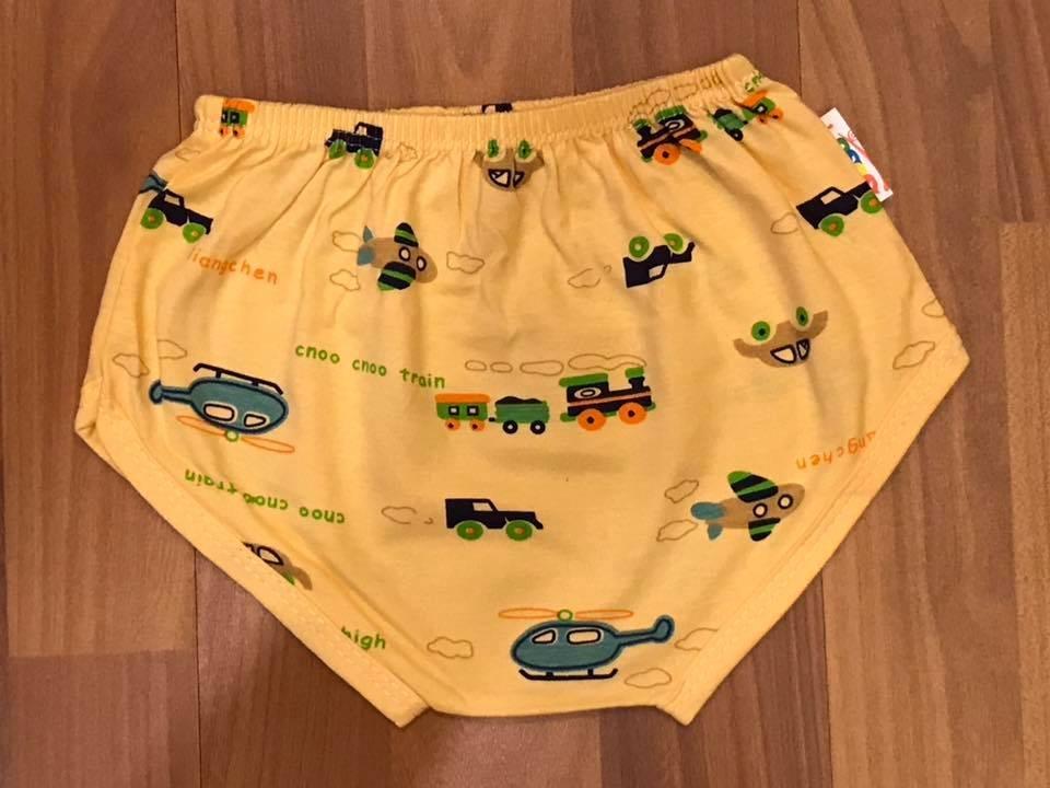 Bộ 5 Quần Chip Hoạt Hình 100% cotton cho bé