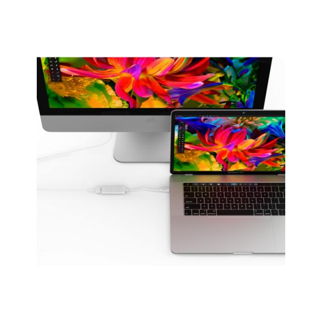 [HCM]Cáp chuyển đổi HyperDrive USB-C thành HDMI 4K 60Hz  và Mini DisplayPort (đen)