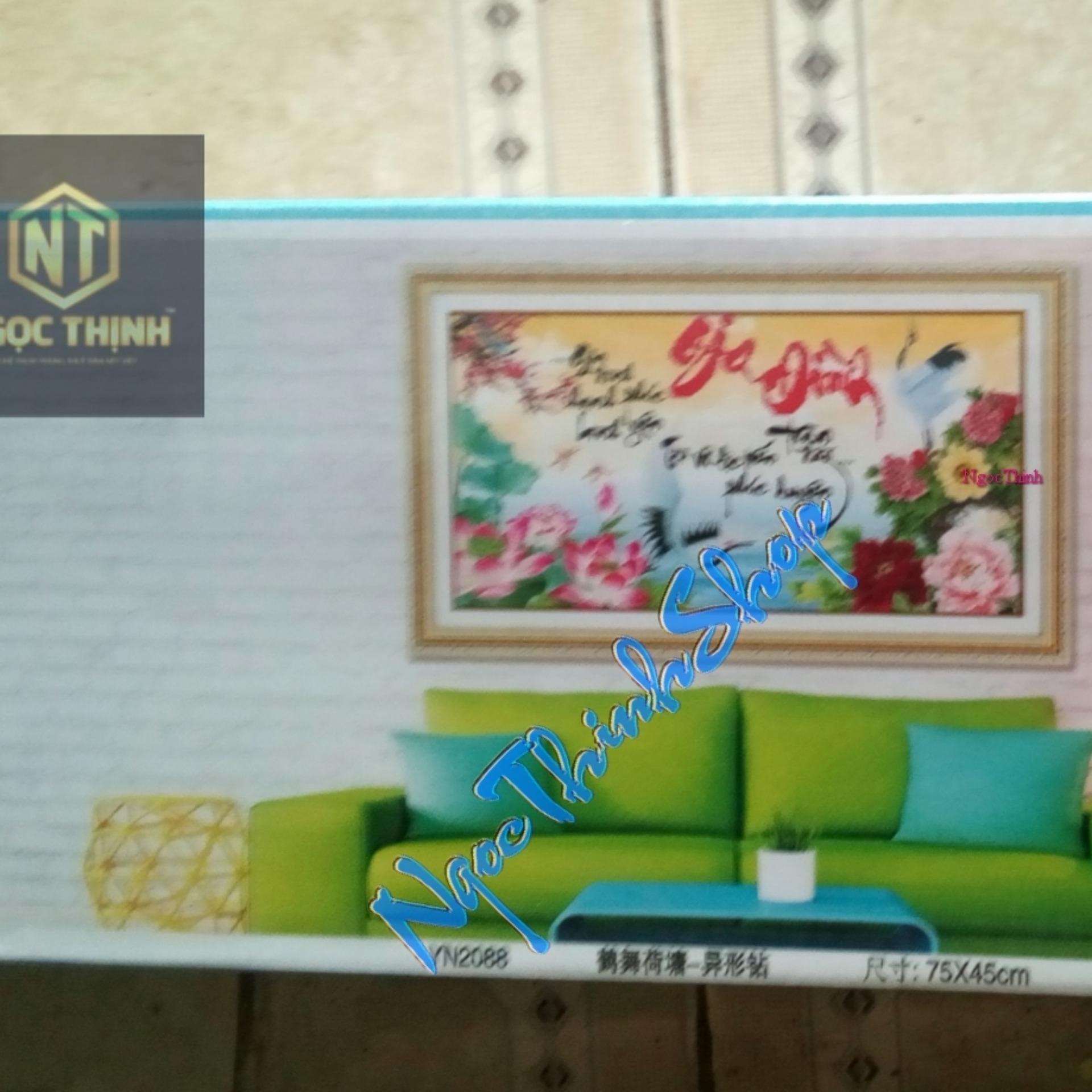 Tranh đính đá Gia đình YN2088-Ngọc Thịnh