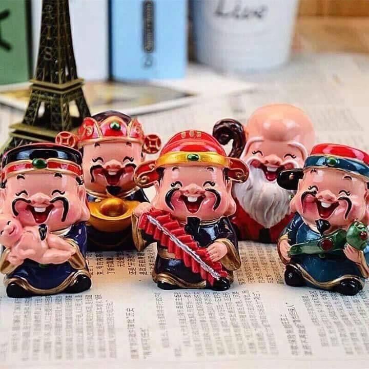 [HCM]BỘ TƯỢNG 5 ÔNG NGŨ PHÚC MAY MẮN ( size lớn)