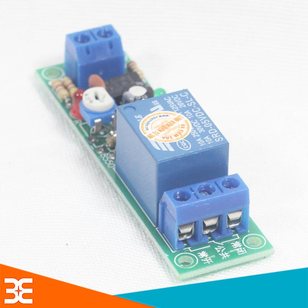 Module Tạo Trễ NE555 Đóng Cắt Relay 5VDC 60s