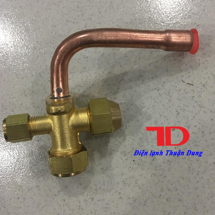 Van khóa dàn nóng điều hòa phi 12