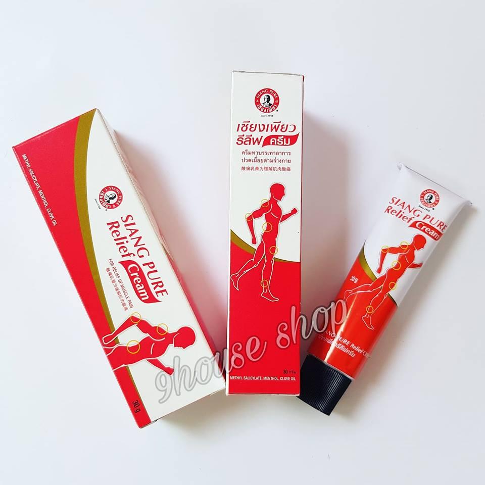 KEM XOA BÓP SIANG PURE RELIEF Thái Lan - Hỗ trợ Vận Động Viên và Người Cao Tuổi