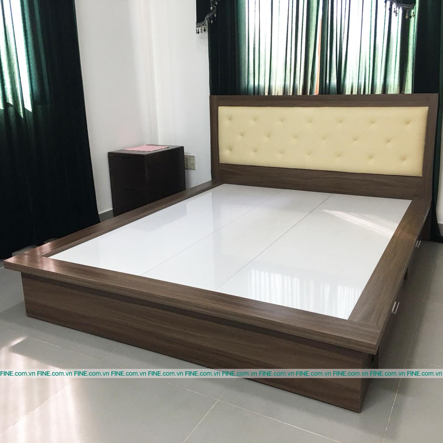 Giường FINE 2 Hộc Kéo FG033 (180cm x 200cm)