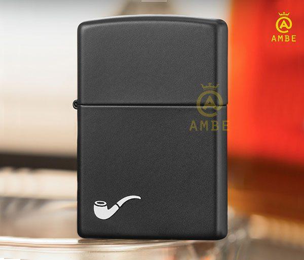 Bật lửa Zippo Matte Black Pipe 218PL