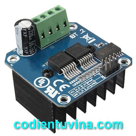 MẠCH CẦU H ĐIỀU KHIỂN ĐỘNG CƠ DC BTS7960 43A