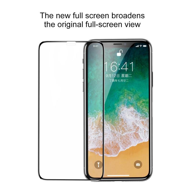 Kính Cường Lực Baseus Cho iPhone X - Đen