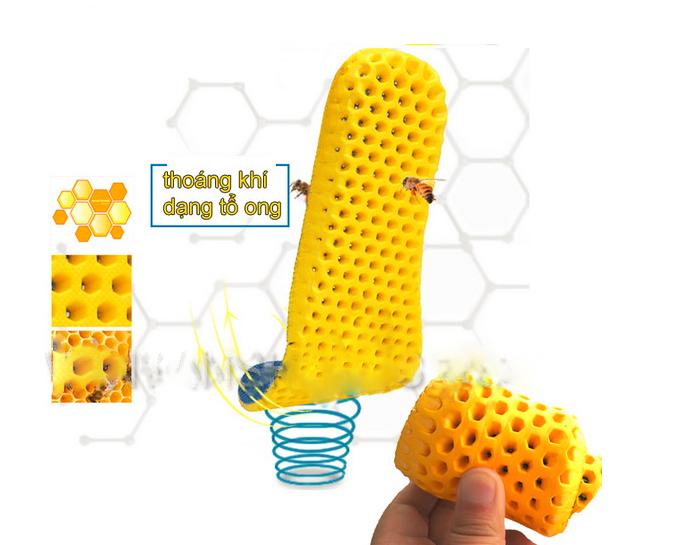 Combo 2 miếng lót giày thể thao tổ ong cao cấp êm ái