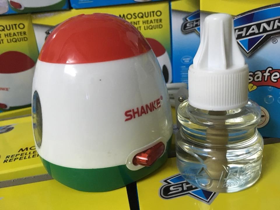 MÁY ĐUỔI MUỖI HACKER - SHANKE - SHENKE (tặng kèm 1 lọ tinh dầu shanke - shenke - hacker)