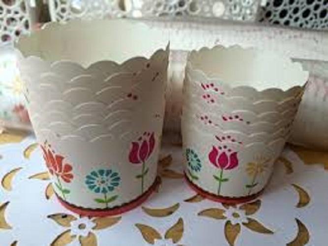 COMBO 50 LY CUPCAKE GIẤY NHỎ