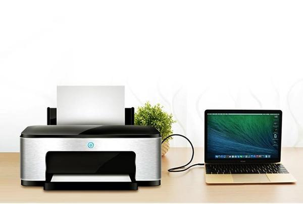 Cáp máy in USB Type C 5M Ugreen 30183 (Đen)