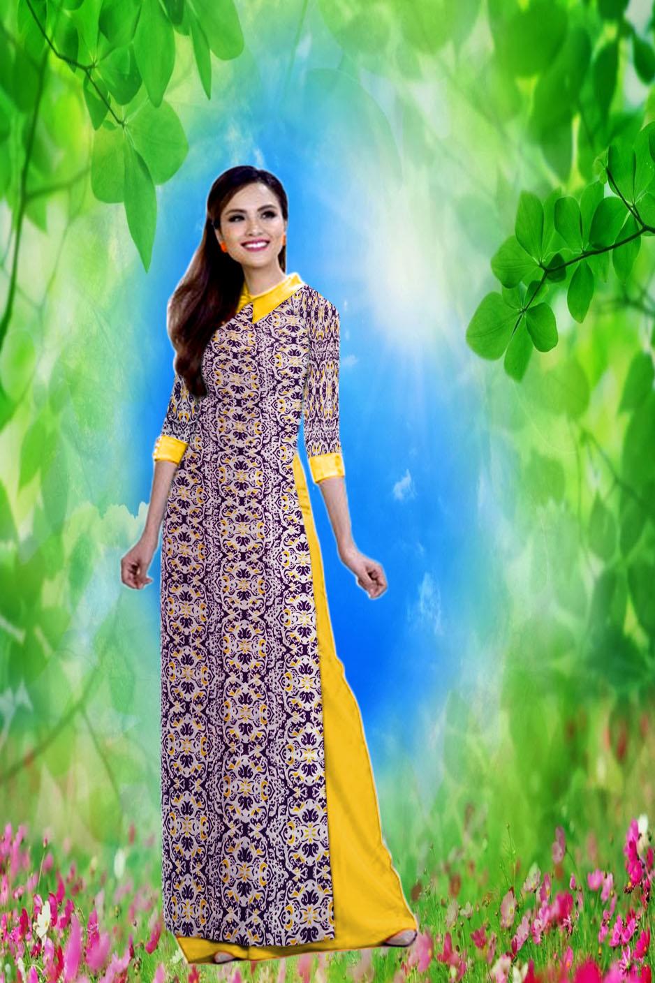 COMBO VẢI LỤA MAY ÁO DÀI  + VẢI QUẦN LỤA SATIN THÁI TUẤN (GIÃN NHẸ, KHÔNG NHĂN, KHÔNG BỊ RẠN)