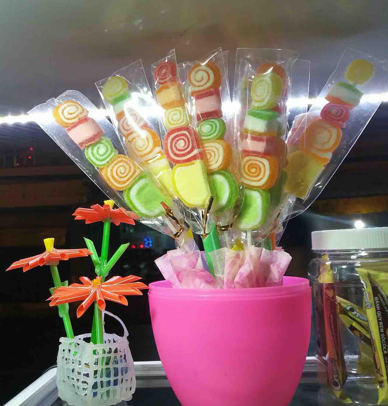 Kẹo Dẻo Xiên Que ThaiLan