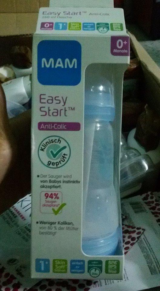 [HCM]Bình sữa MAM chống đầy hơi- Xách tay Đức