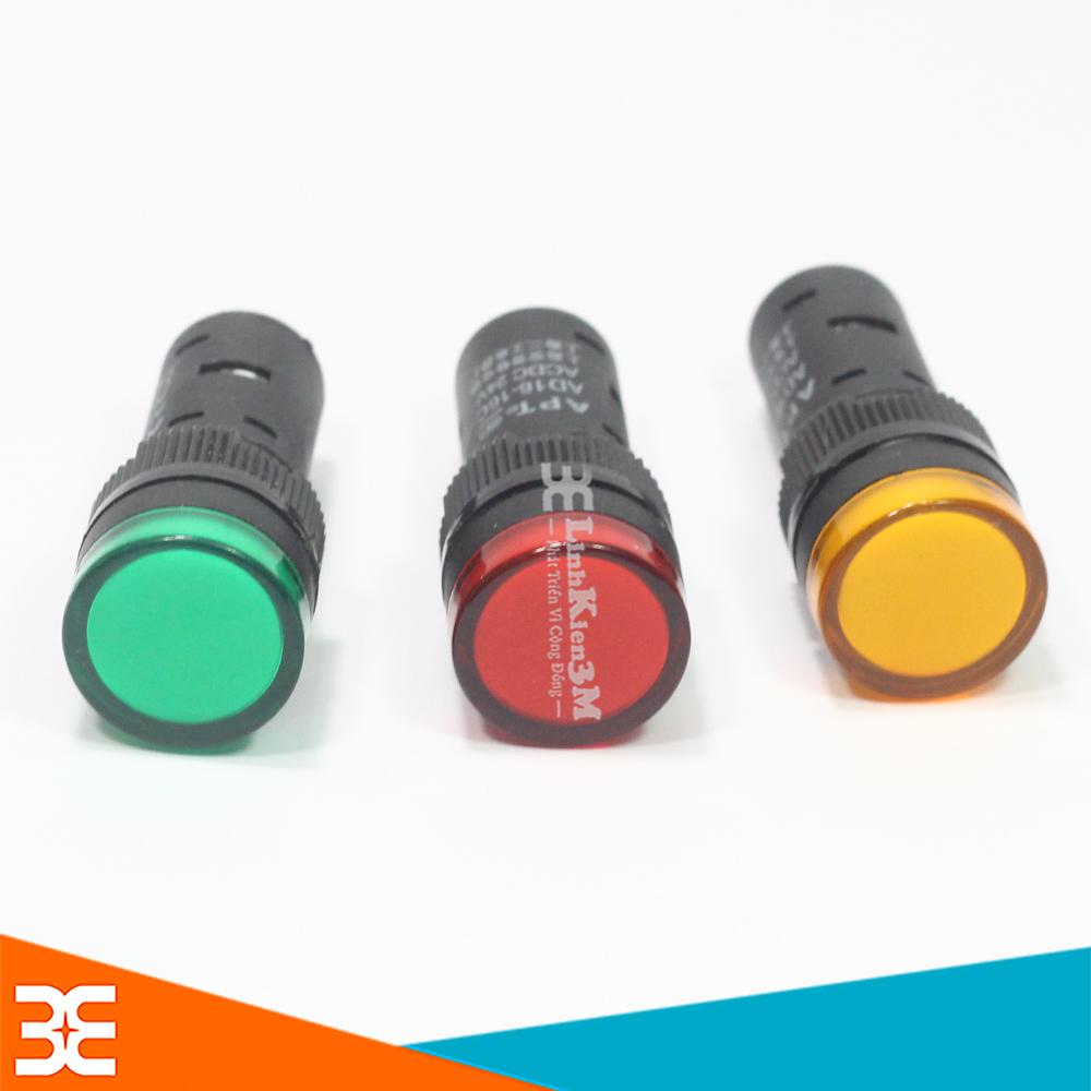 Đèn Báo Nguồn 24VDC Xanh Lá