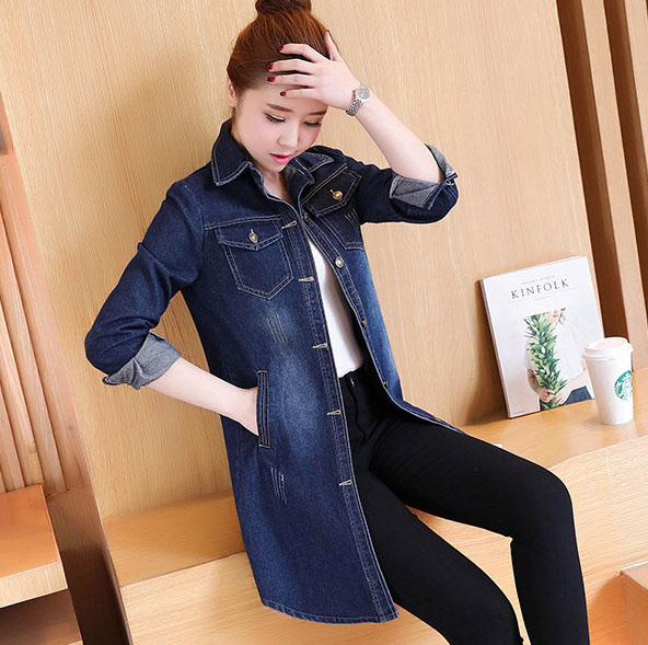 [HCM]ÁO KHOÁT JEAN NỮ PHOM DÀI CÁ TÍNH CỰC XINH - BEYEU1688 - BY1064