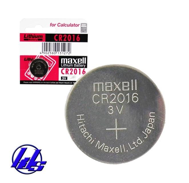 Pin CR2016 Maxell Vỉ 5 viên - Made in Japan