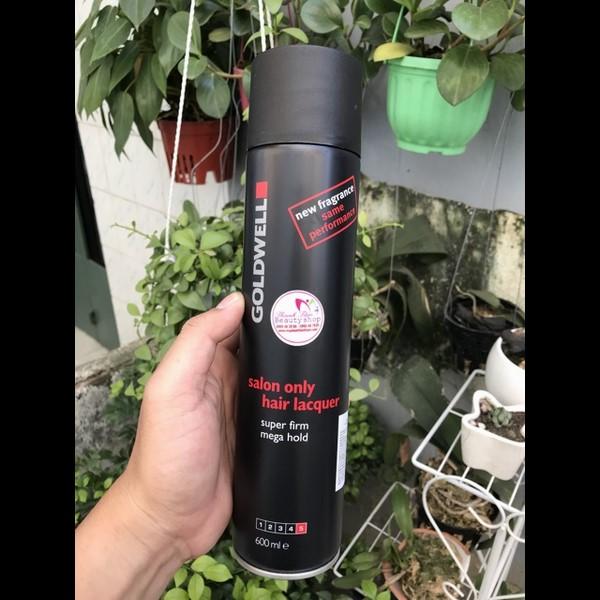 Xịt siêu cứng Goldwell Super Firm Mega Hold 600ml