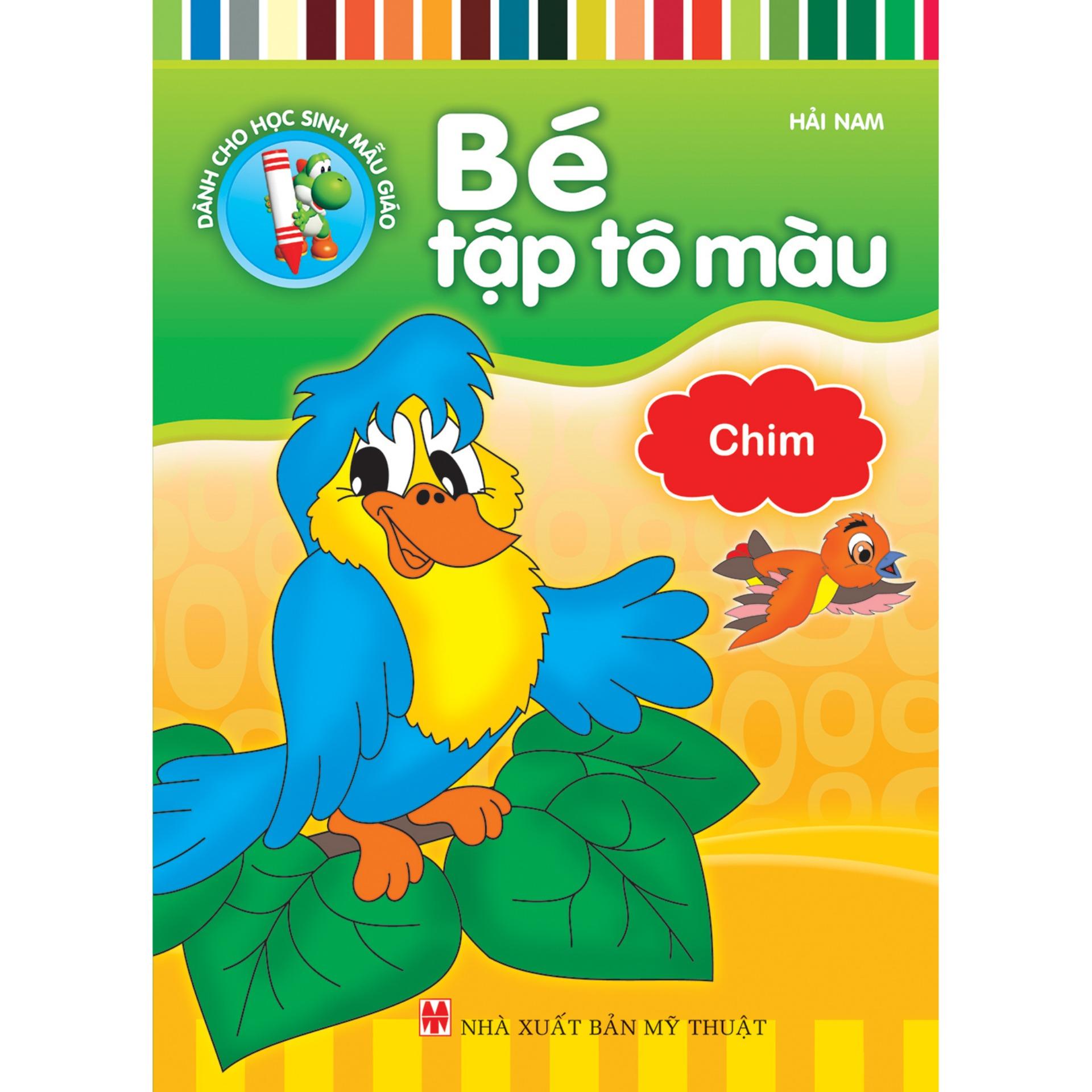 Sách: Combo Bé Tập Tô Màu ( Túi 8 cuốn)