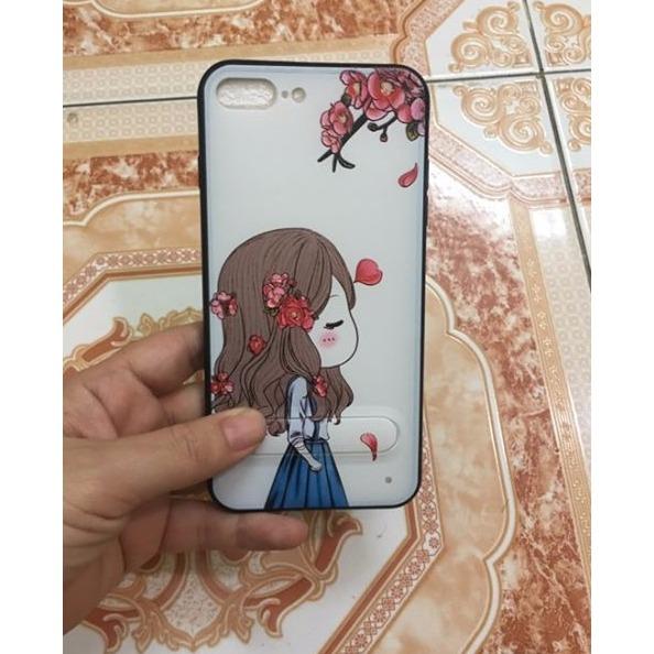 Ốp lưng thời trang cho iphone 7 plus tặng kính cường lực