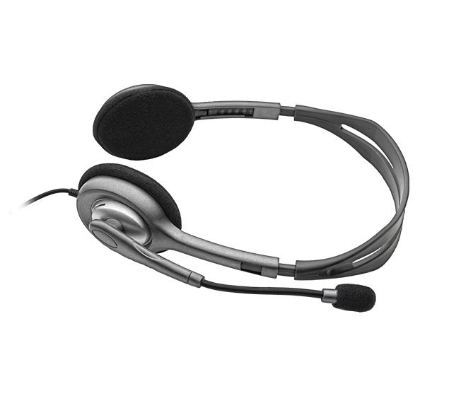 Tai nghe chụp tai LOGITECH Stereo H111 (Đen)