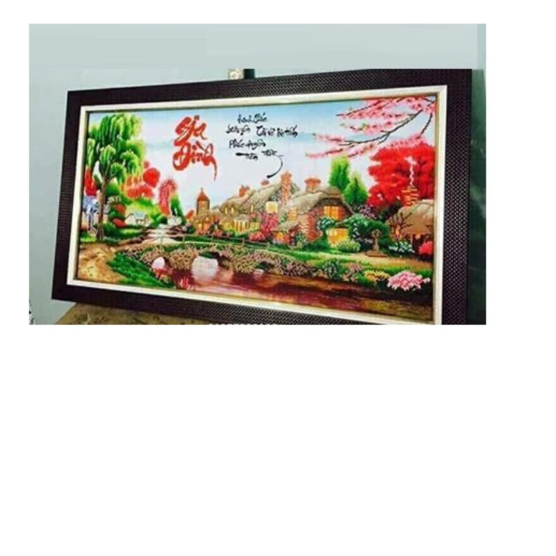 Tranh đính đá vs042 KÍCH THƯỚC-110x62cm