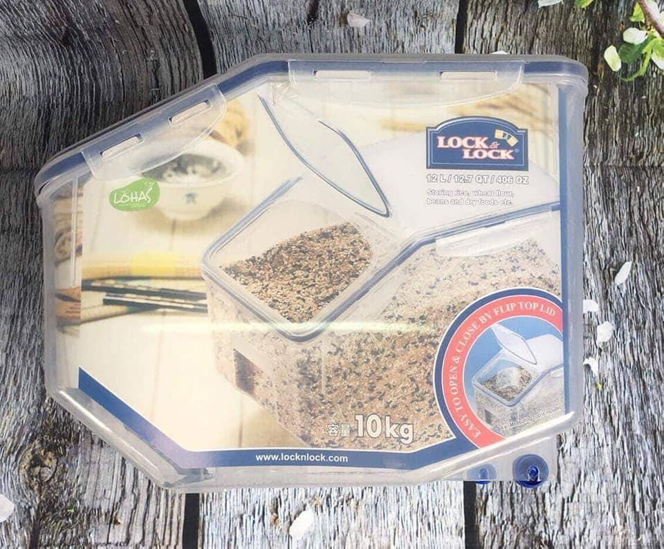 THÙNG ĐỰNG GẠO 10kg LOCK&LOCK