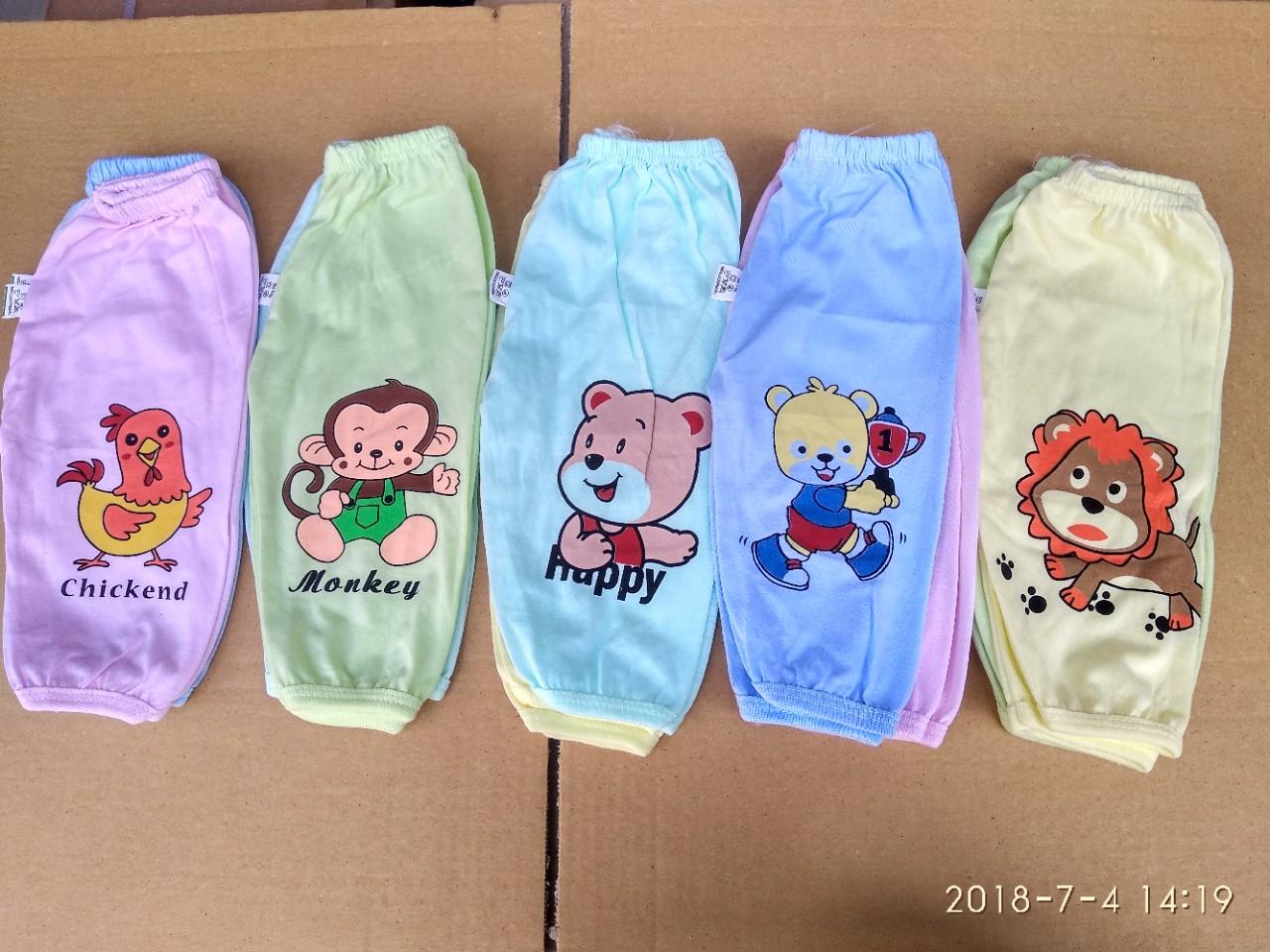 Combo 10 quần dài sơ sinh cho bé (5 quần size 1 + 5 quần size 2)