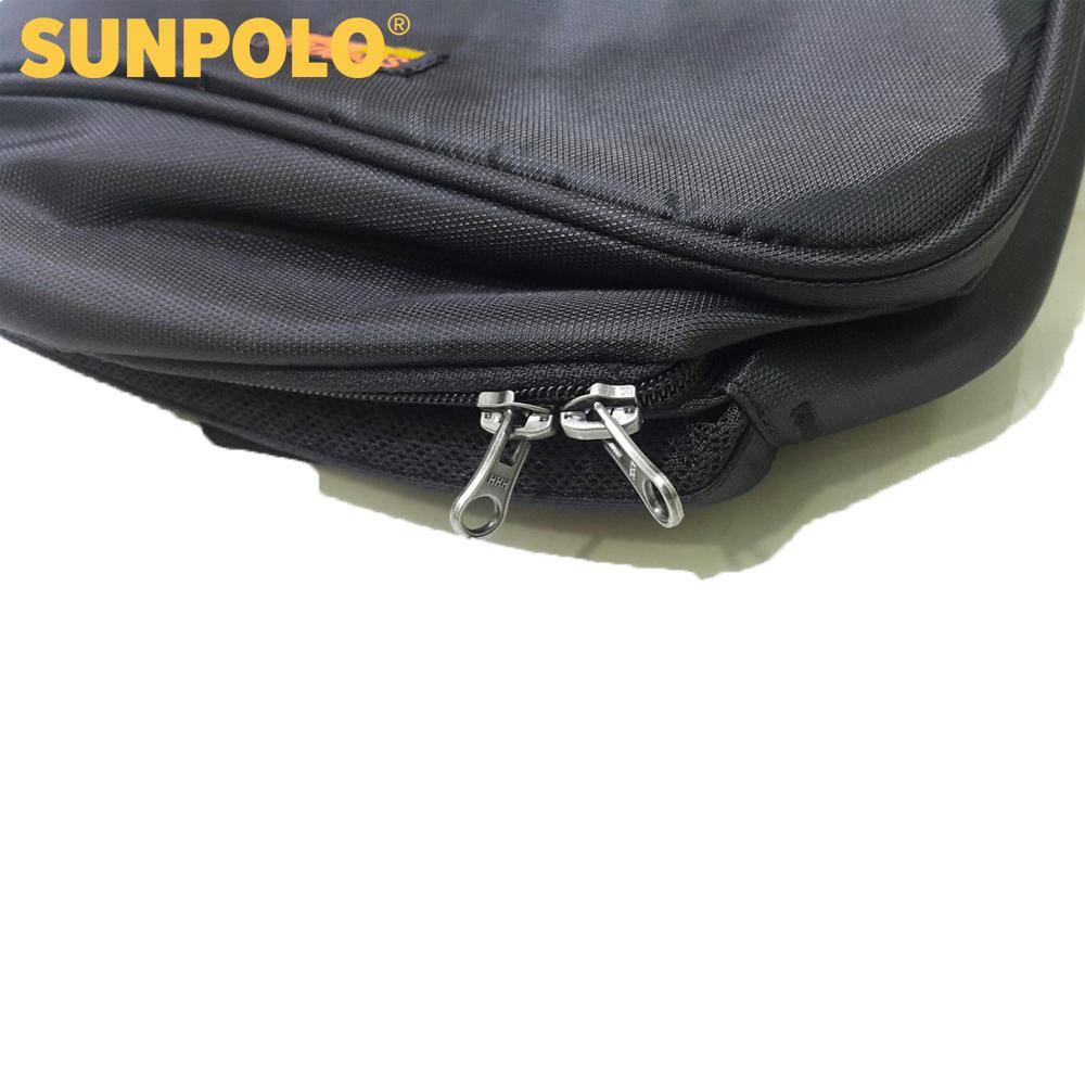 [Quà tặng không bán] Balo laptop SUNPOLO đi học đi làm BLS01 (Đen)