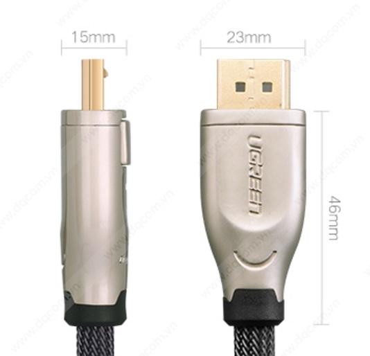 Cáp Displayport 4K - 8M Ugreen 30123