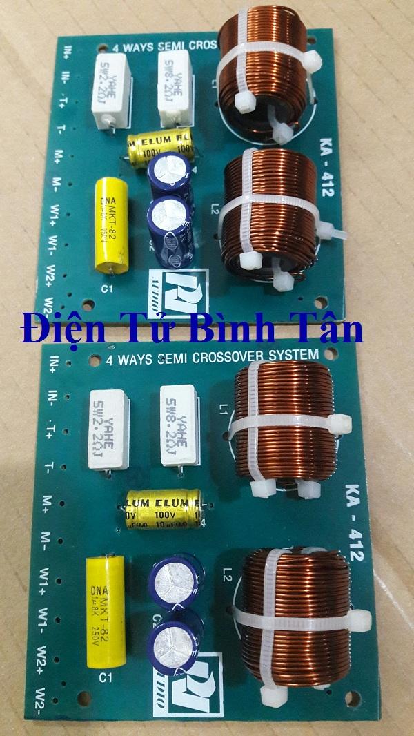 Phân tần loa cao cấp 2 bass 1 trung 1 treble