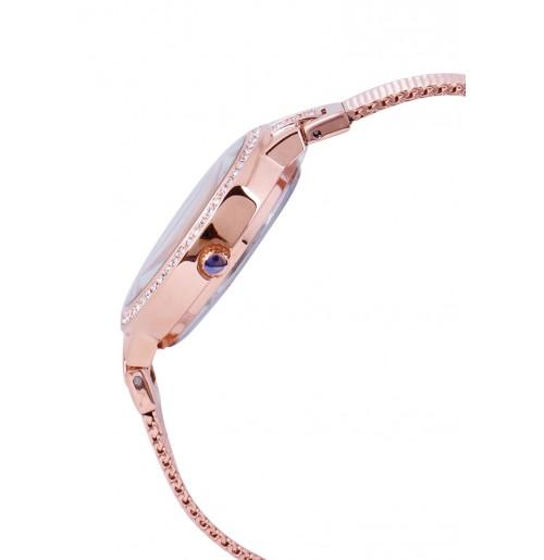 ĐỒNG HỒ NỮ JA-825D JULIUS HÀN QUỐC DÂY THÉP (ĐỒNG)
