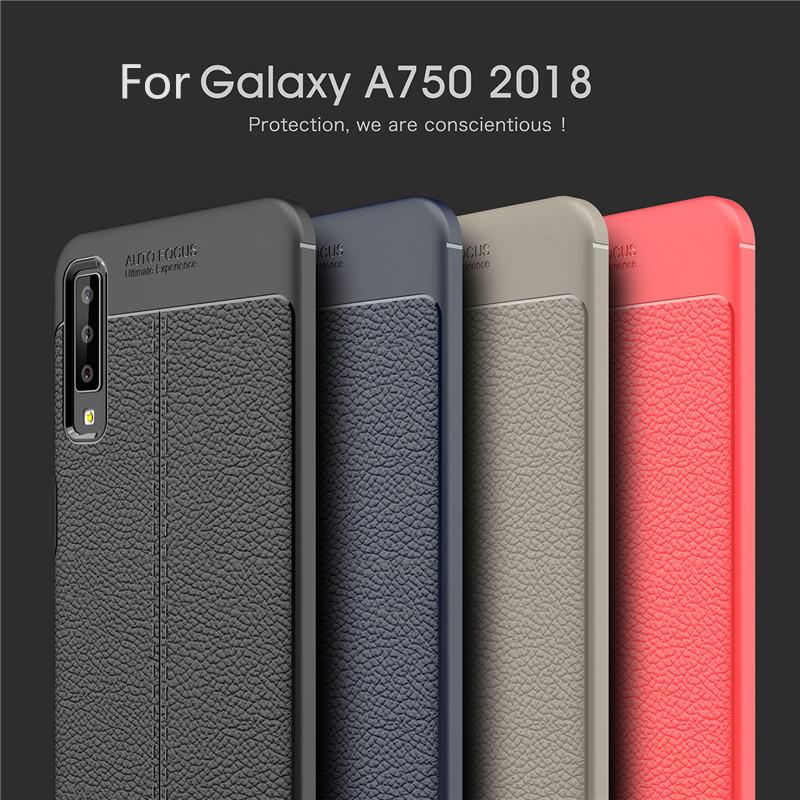 Ốp Lưng Silicon Auto Focus Cho Samsung Galaxy A7 (2018)