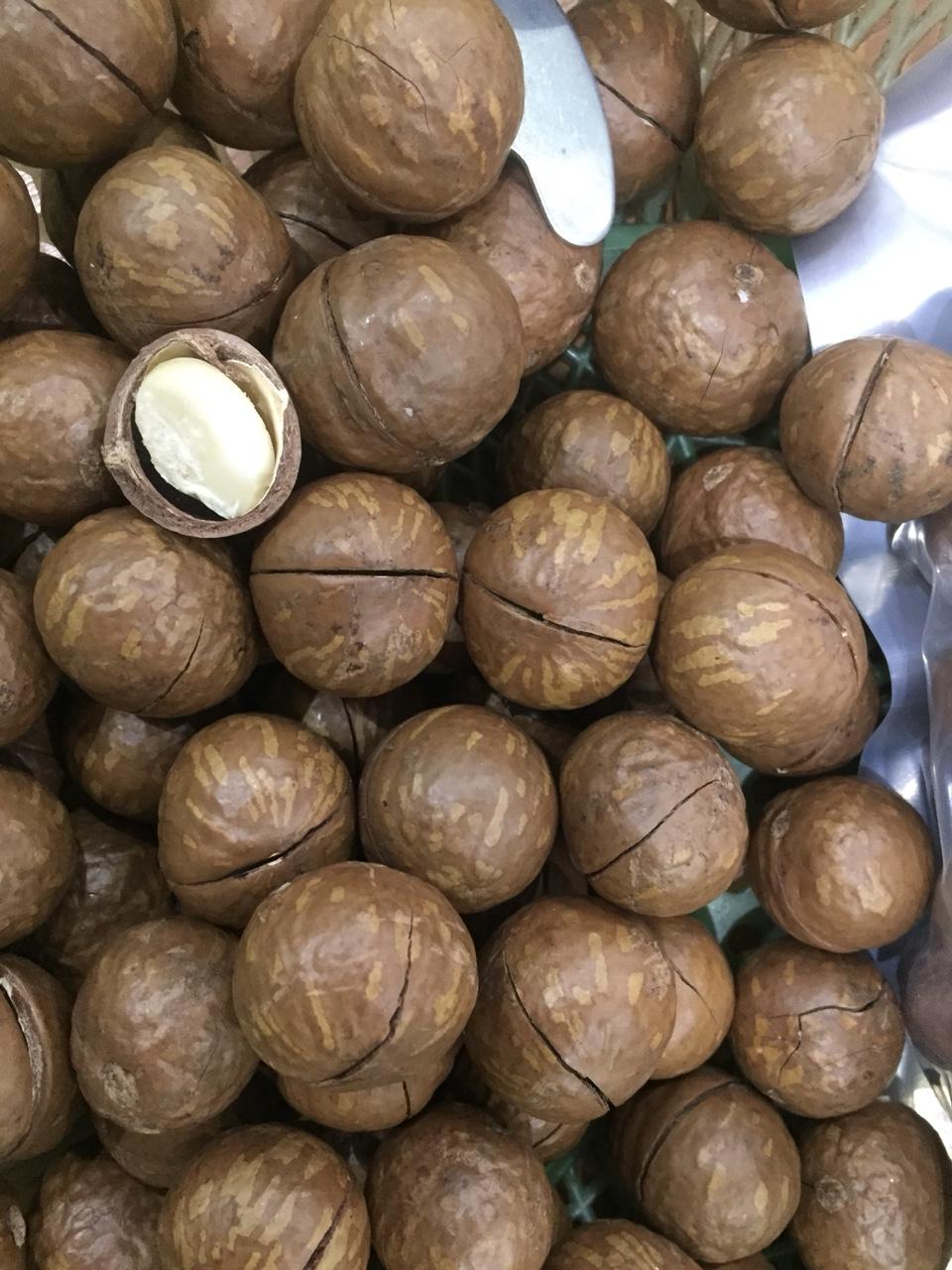 Hạt macca Úc nứt tự nhiên 500g