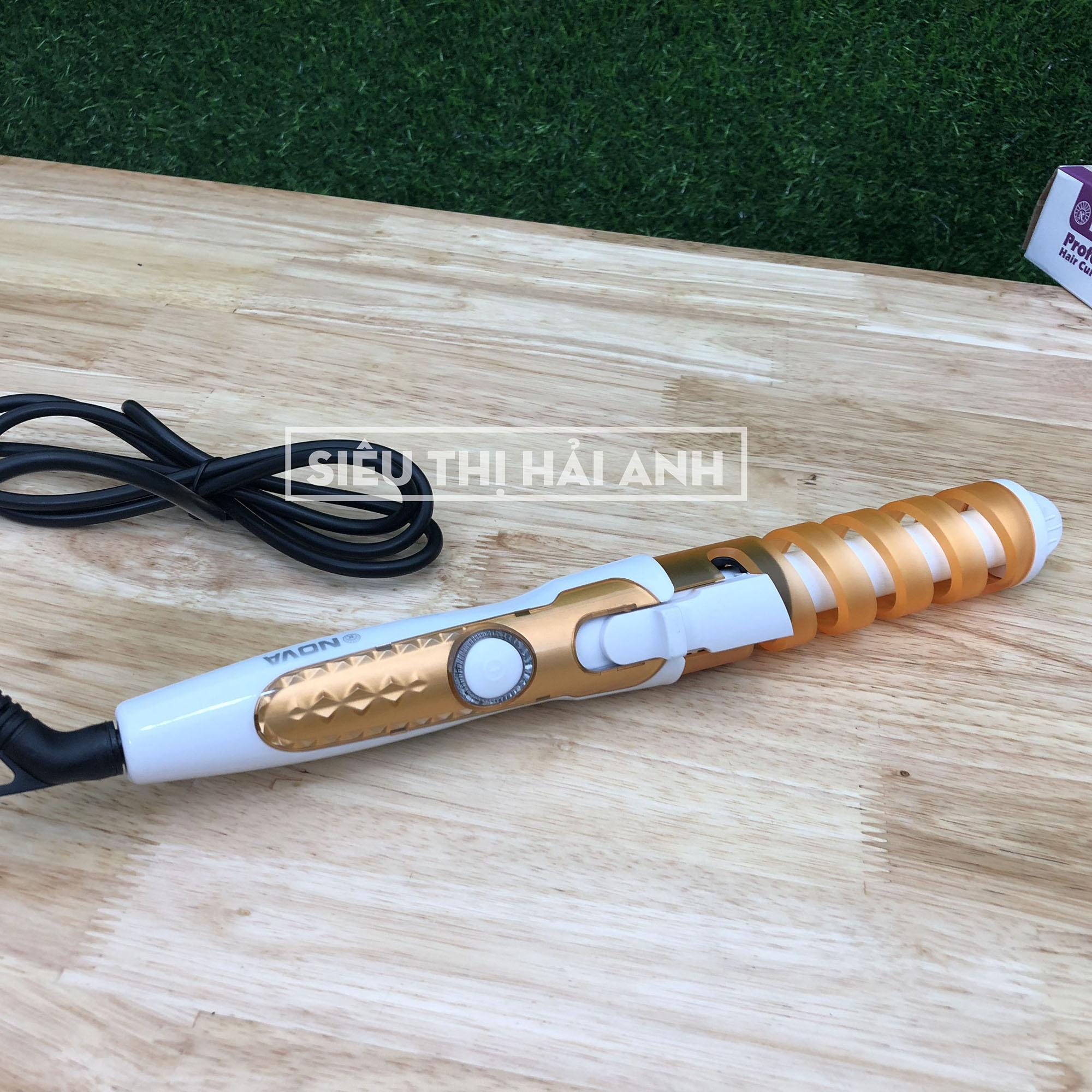 Máy uốn tóc, làm xoăn tóc Nova tự động chuẩn salon - GDHK514