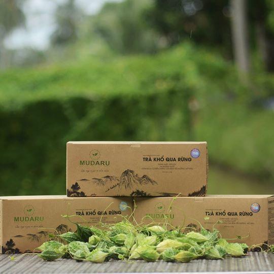 TRÀ KHỔ QUA RỪNG MUDARU TÚI LỌC - HỘP 50 TÚI