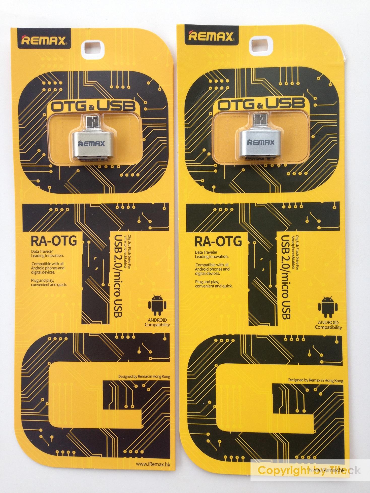 Adapter OTG REMAX Micro USB to USB