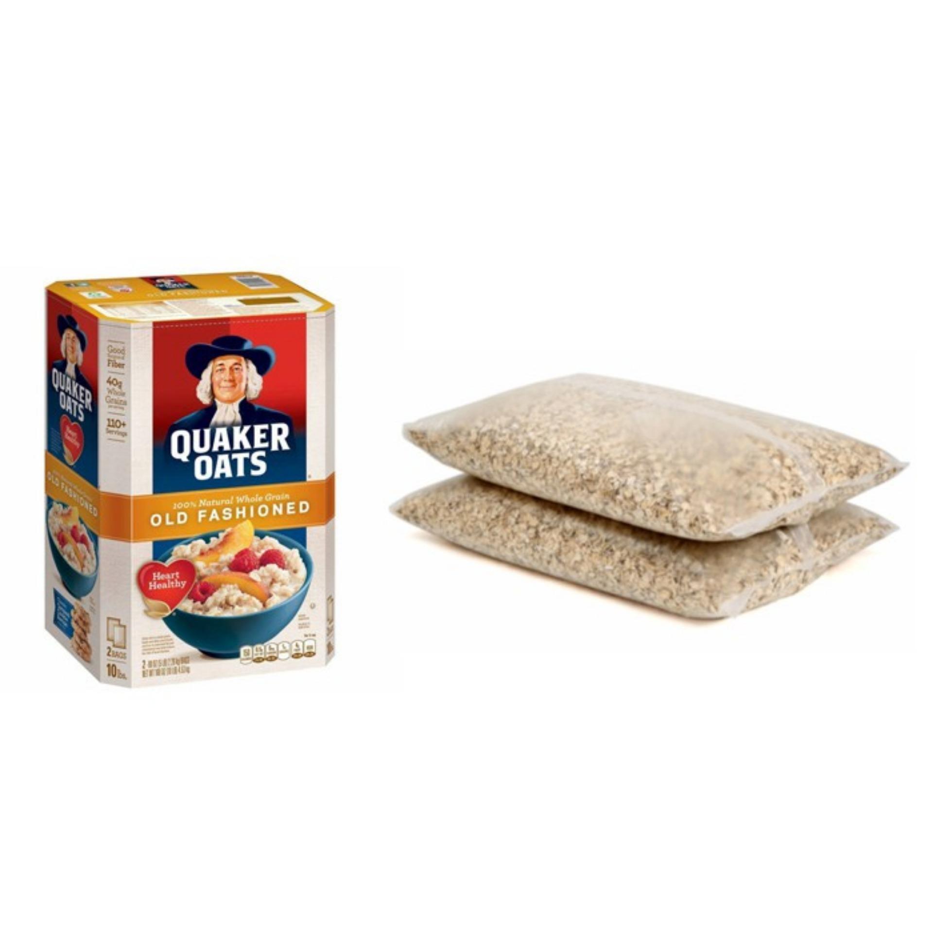Bột Yến Mạch Quaker Oats Cán Dẹt (4,52kg/thùng)