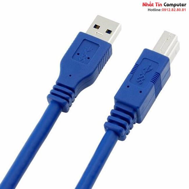 Cáp USB 3.0 AM-BM 3m dùng cho HDD box, HDD Docking, Ổ cứng di động