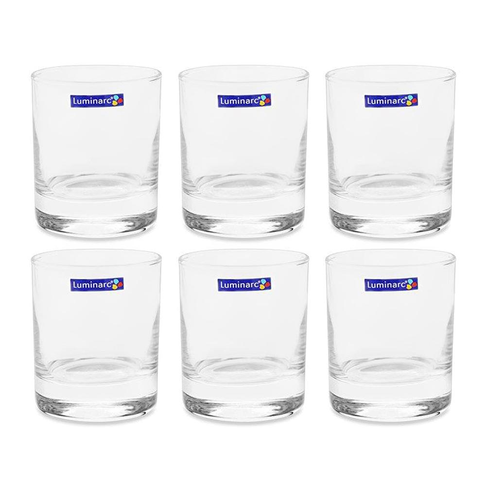 Bộ 6 ly thủy tinh thấp luminarc islande 200ml 19122