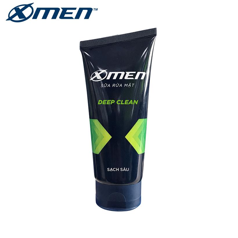 Sữa rửa mặt X-Men Sạch sâu 100g