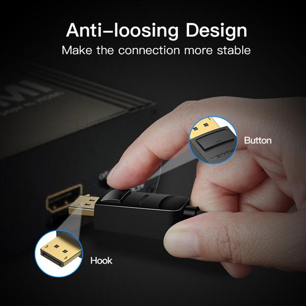 Cáp chuyển đổi DisplayPort sang VGA Vention HBFBB