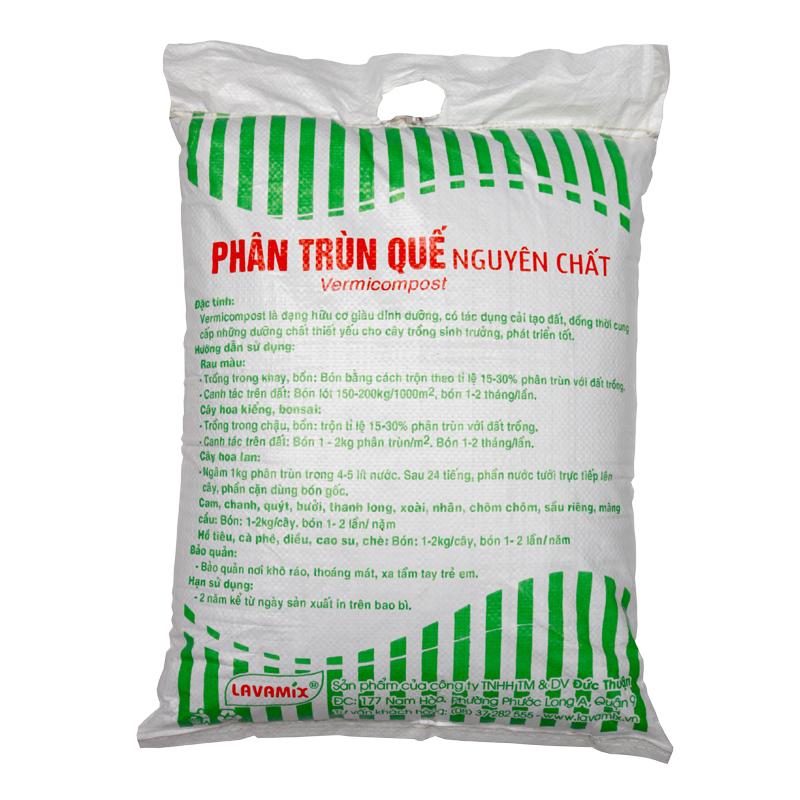 20kg Phân trùn quế nguyên chất 100%- dinh dưỡng từ thiên nhiên