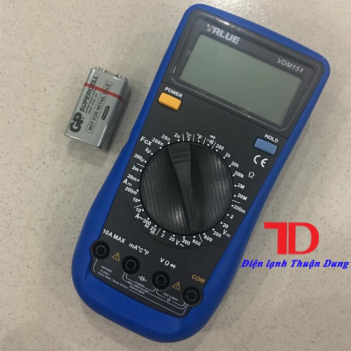 Đồng hồ vạn năng VALUE VDM151