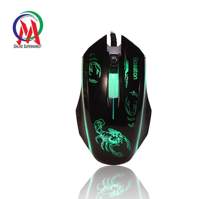 [HCM]Chuột Bosston X7 LED