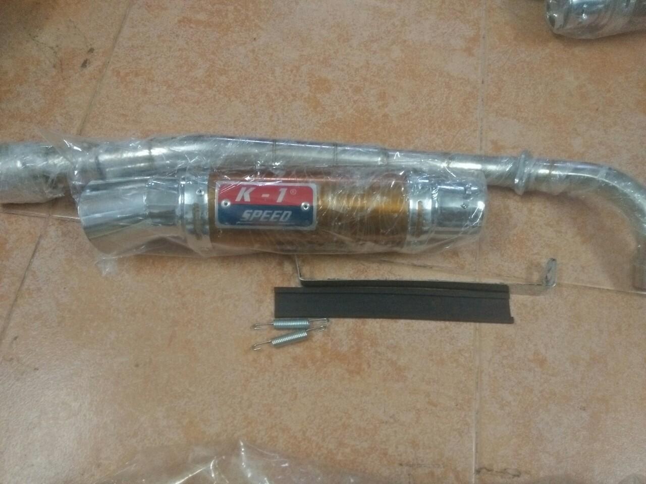 Trọn bộ Lon và Cổ pô K1 lắp Sirius,Wave,Dream